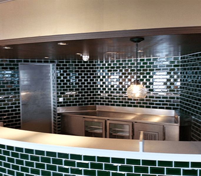 CSN LT renovation of the ship's interior