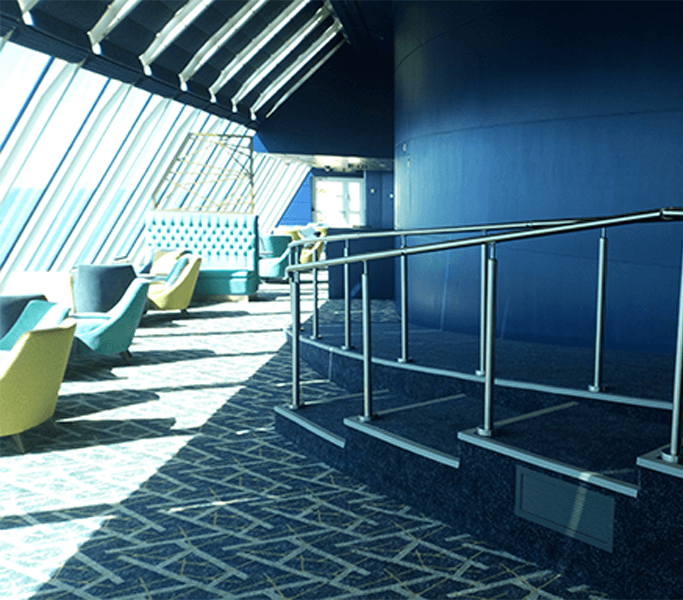 CSN LT renovation of the ship's interior